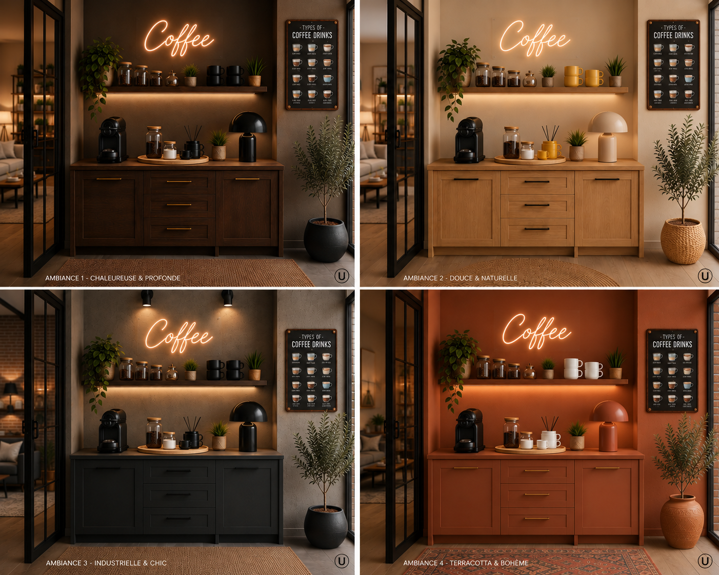 Un espace café selon vos envies