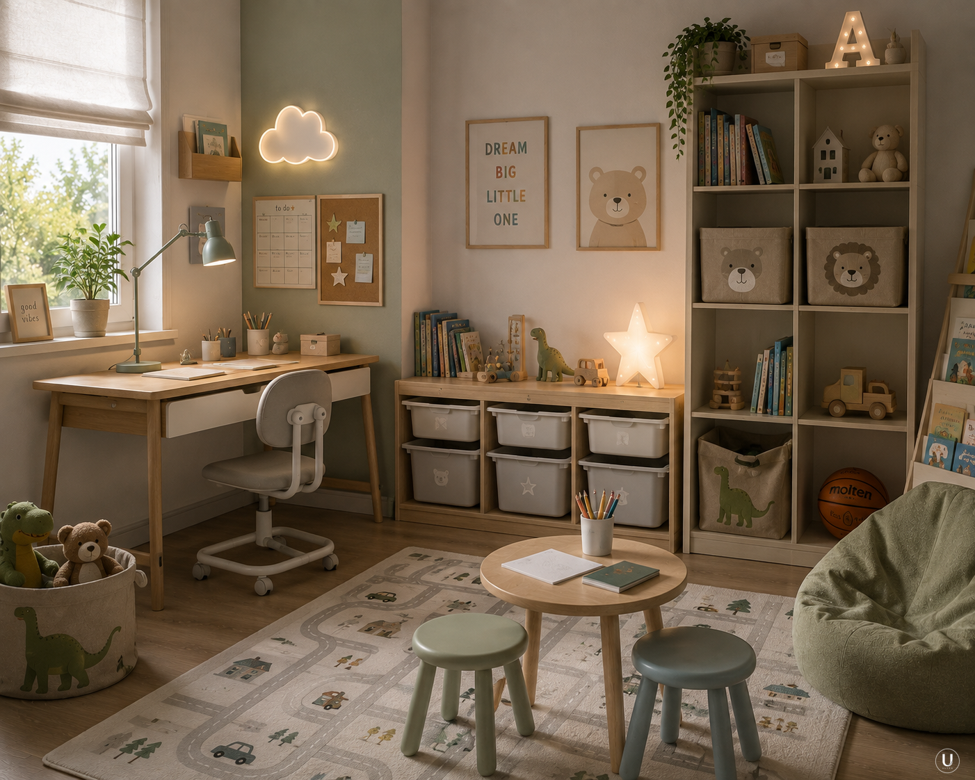 Coin devoirs pour enfant
