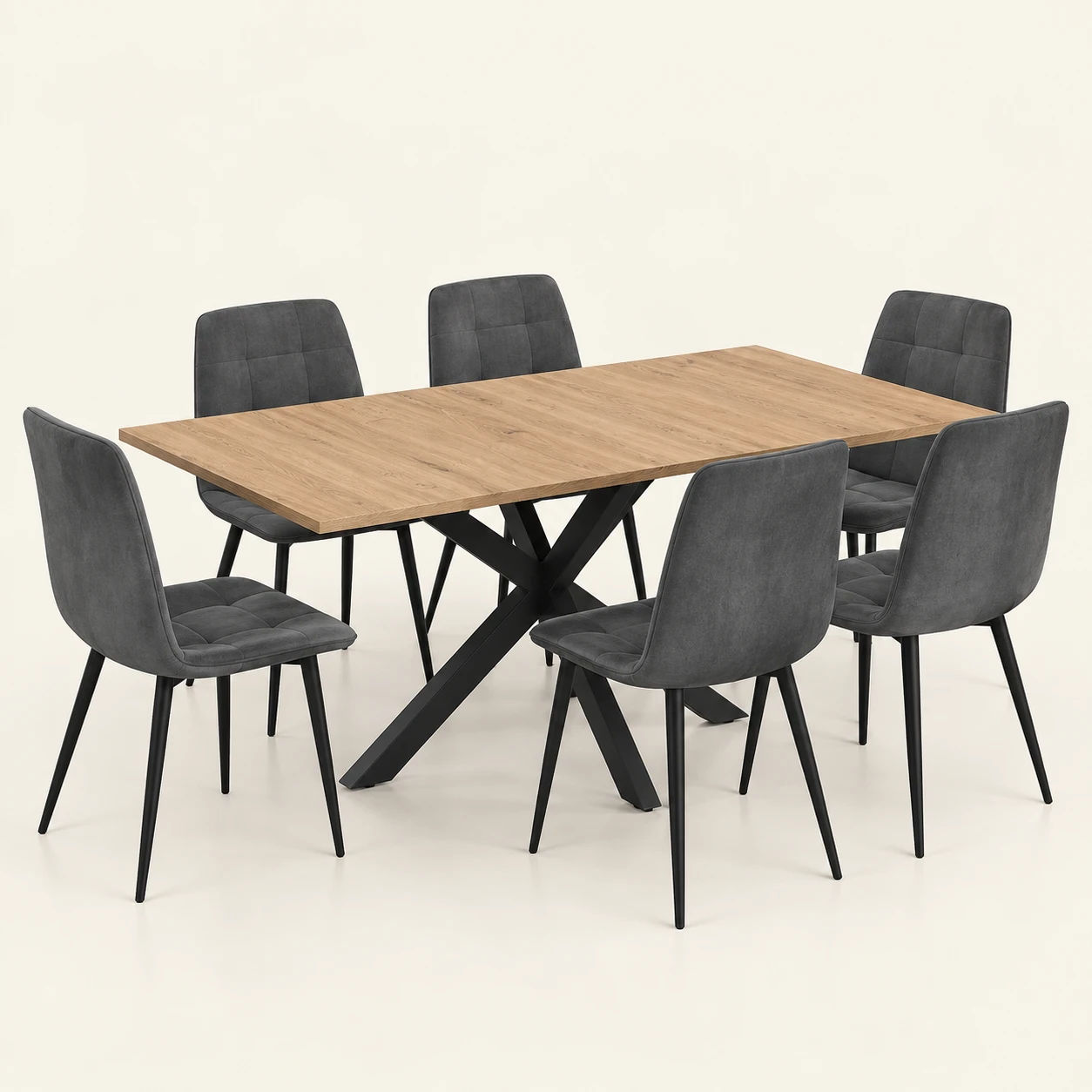 Table à manger avec 6 chaises
